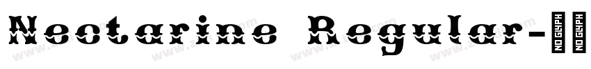 Nectarine Regular字体转换